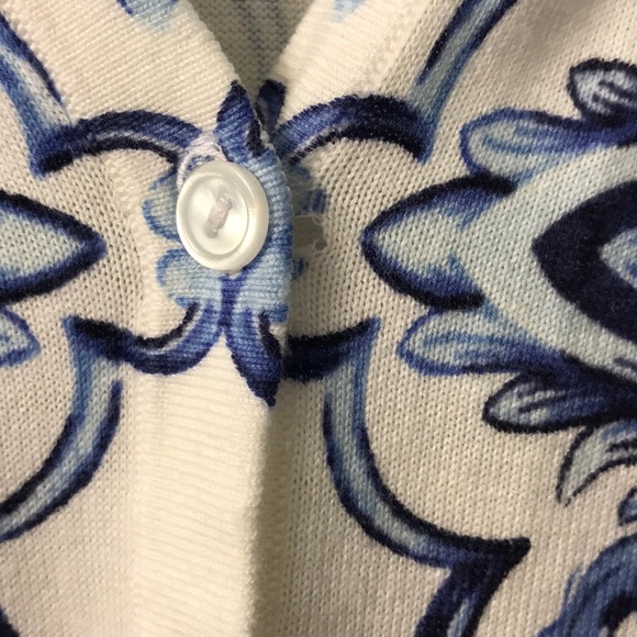 Talbots short sleeve cardigan - Picture 4 of 6